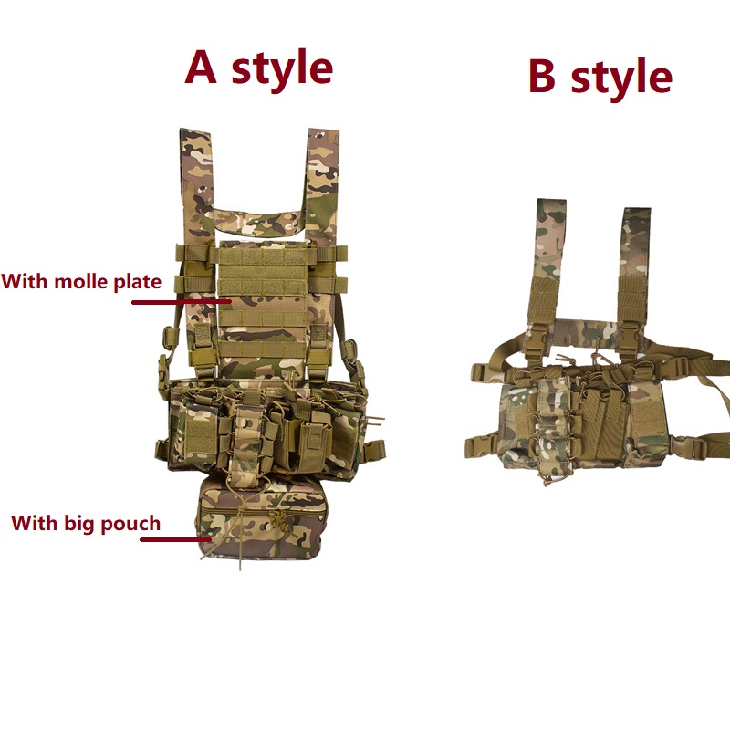 D3CR Chest Rig Vest Multicam B - Crossfit Gear For Men 评论和价格