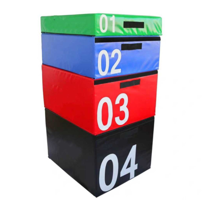 Gym Used PU Leather Jump Box S - Box Jump Plyo 评论和价格