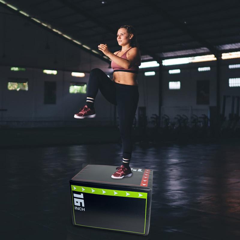 Plyometric Jump Box Shockproof - Box Jump Plyo 评论和价格