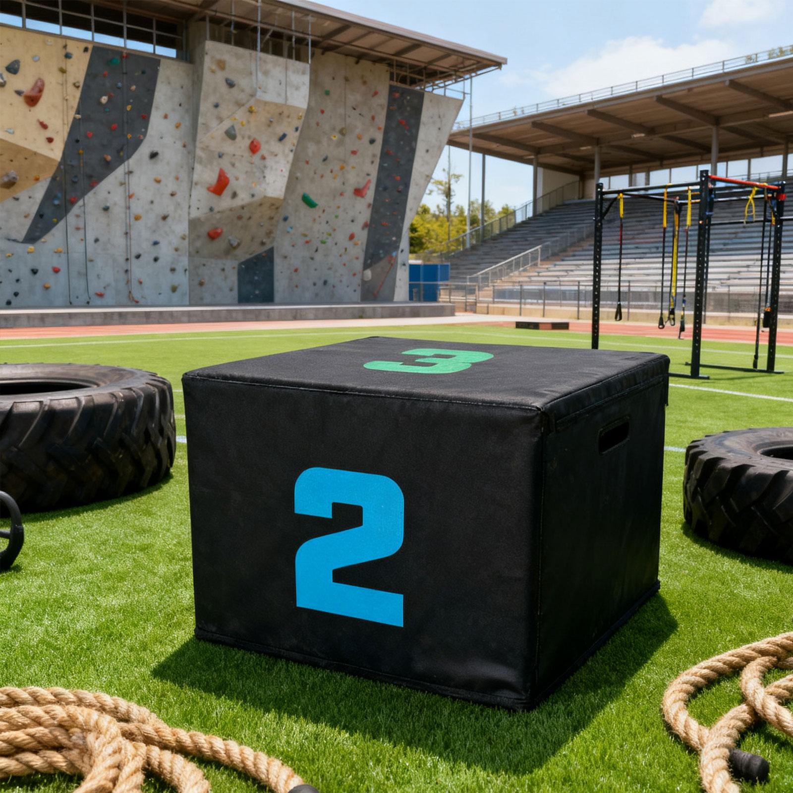 PVC Plyometric Jump Box Step P - Box Jump Plyo 评论和价格