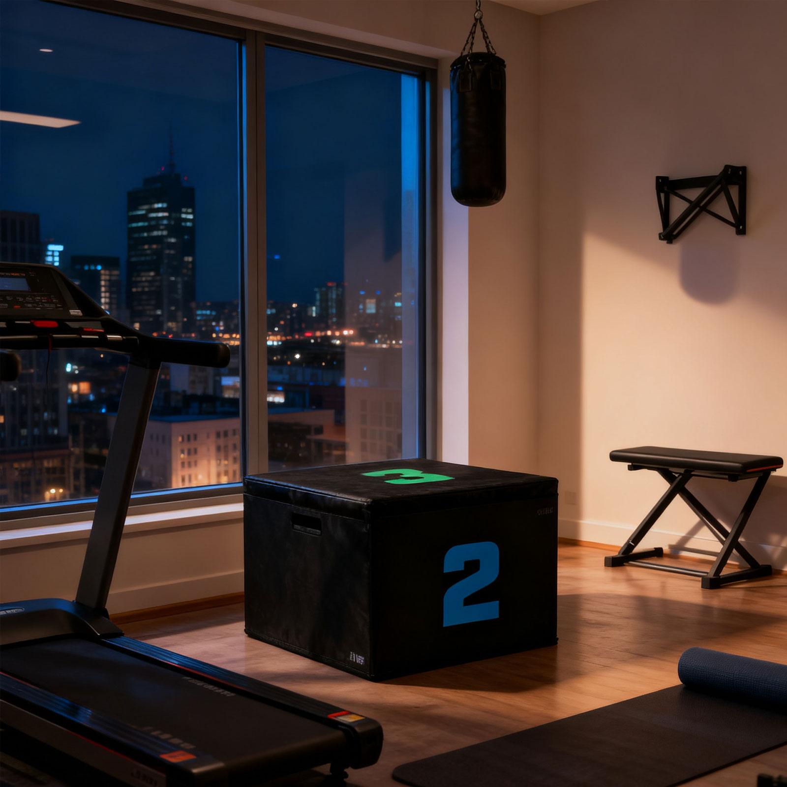 PVC Plyometric Jump Box Step P - Box Jump Plyo 评论和价格