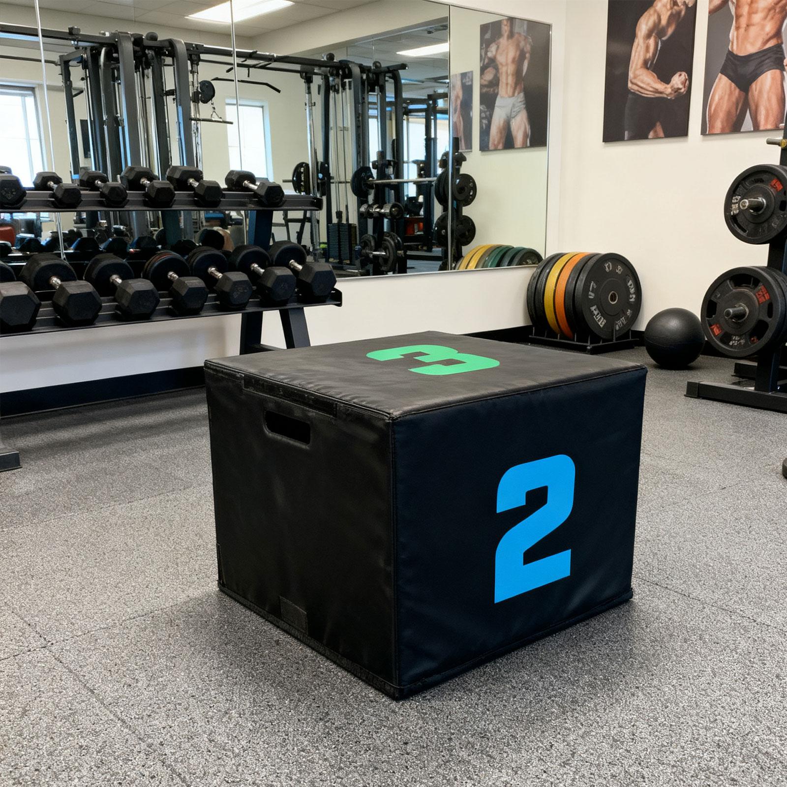 PVC Plyometric Jump Box Step P - Box Jump Plyo 评论和价格