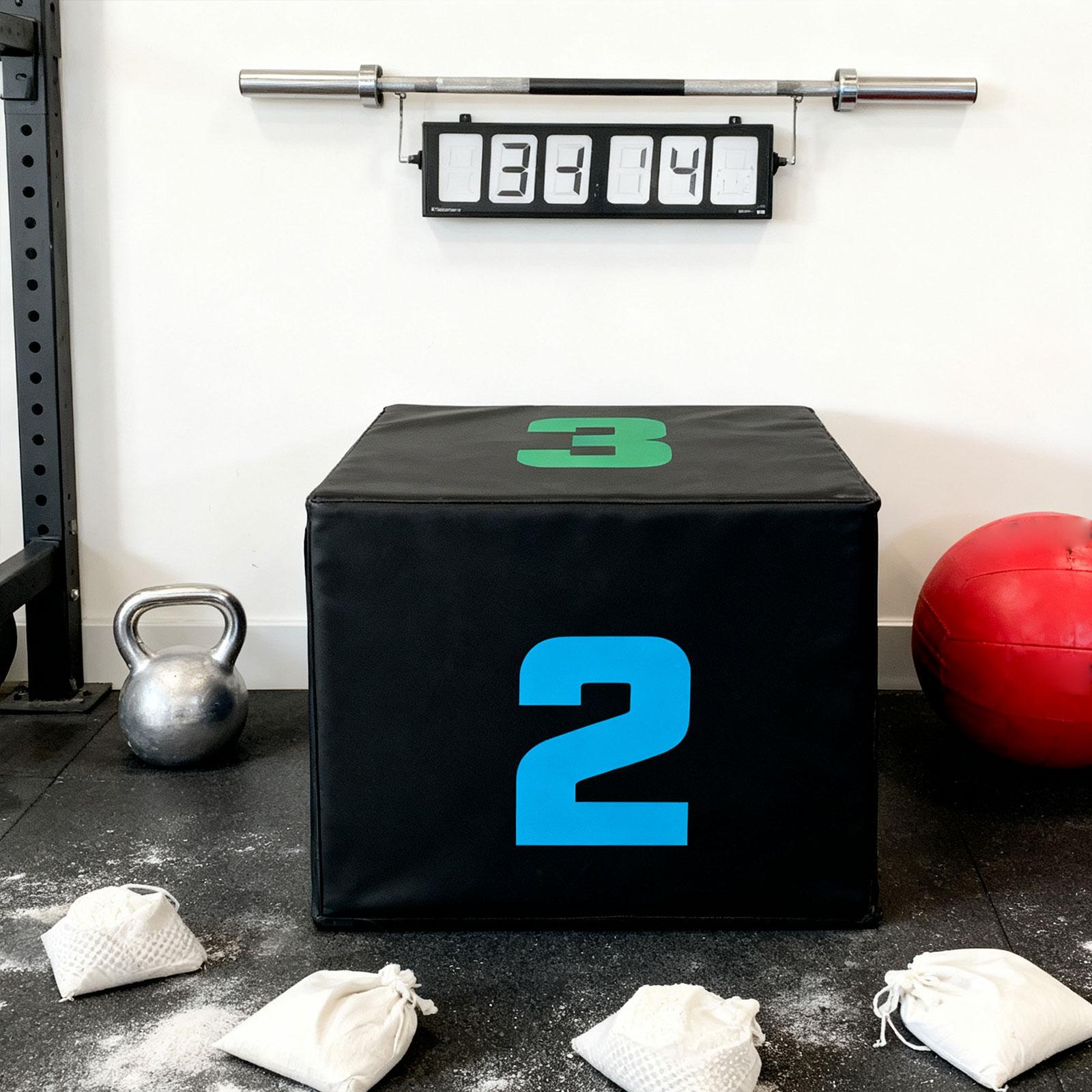 PVC Plyometric Jump Box Step P - Box Jump Plyo 评论和价格